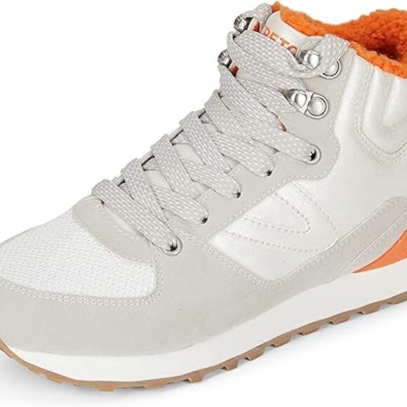 NWT TRETORN Women's Lily Hi-top Sneaker in Grey - Size 7.5 - Picture 1 of 8